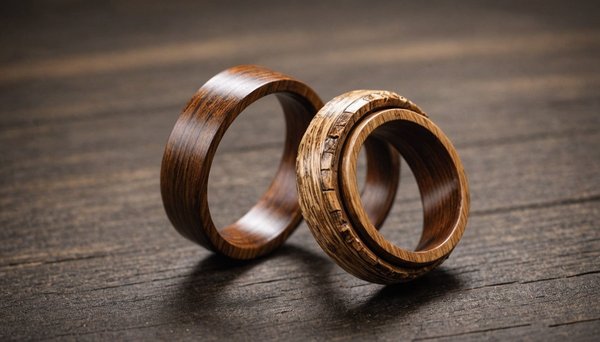 Découvrez la beauté unique des bagues en bois élégantes