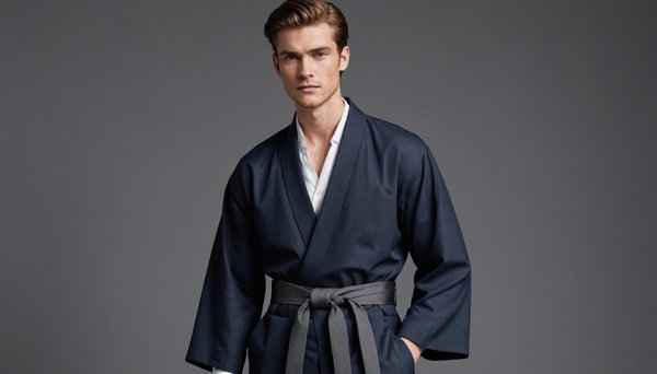 Réinventer l'élégance masculine avec la veste kimono homme : fusion entre tradition japonaise et modernité